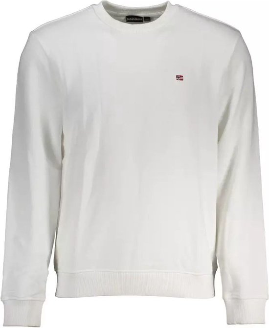 Katoenen Sweatshirt Met Ronde Hals En Geborduurd Logo