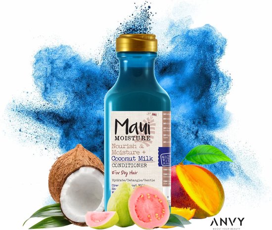 Maui Moisture Nourish & Moisture Coconut Milk Conditioner 385 ml - Conditioner voor ieder haartype