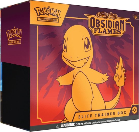 Pokémon Scarlet & Violet Obsidian Flames Elite Trainer Box – Pokémon Kaarten