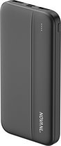 NOVANL Powerbank Slim 10.000 mAh Powerbank - Zwart - USB C - USB A - Snellader - Batterij