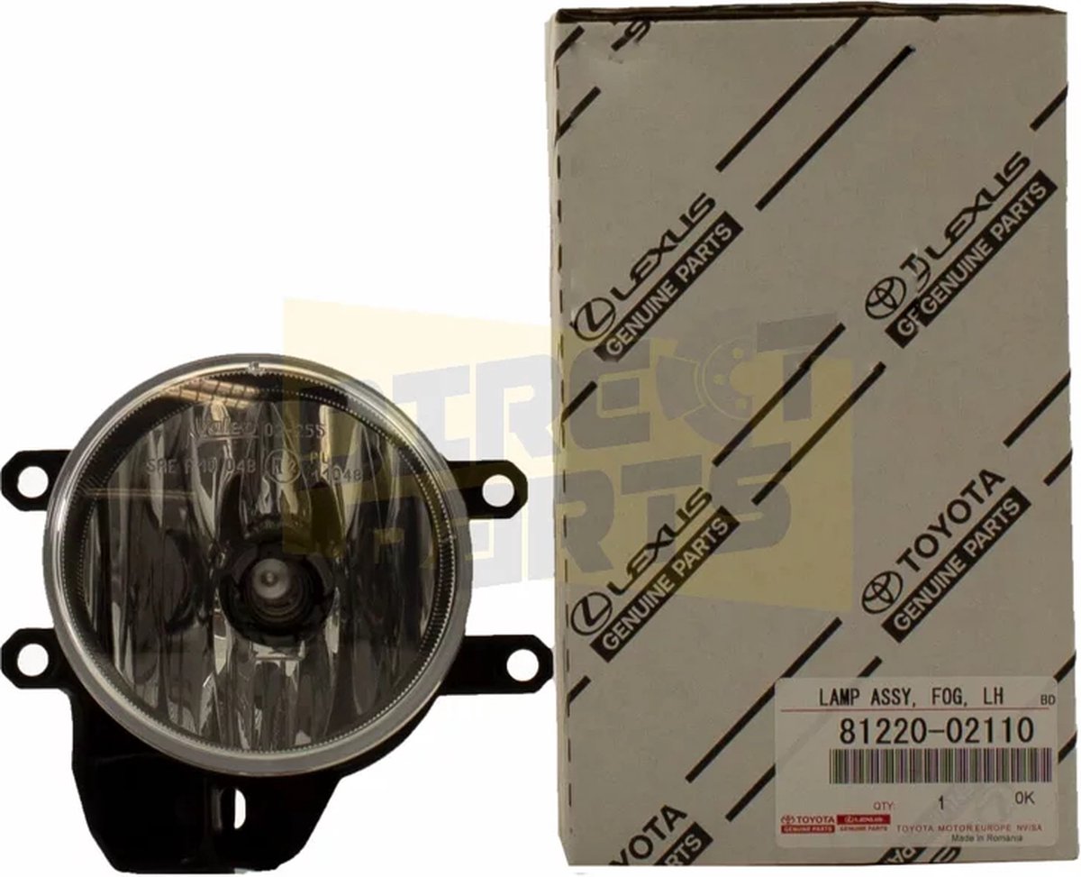 Toyota Aygo/Yaris/Auris/C-HR Mistlamp Rechts (bulb type) Origineel 8121002110 (Bekijk de beschrijving voor de juiste jaartallen per geschikt autotype)