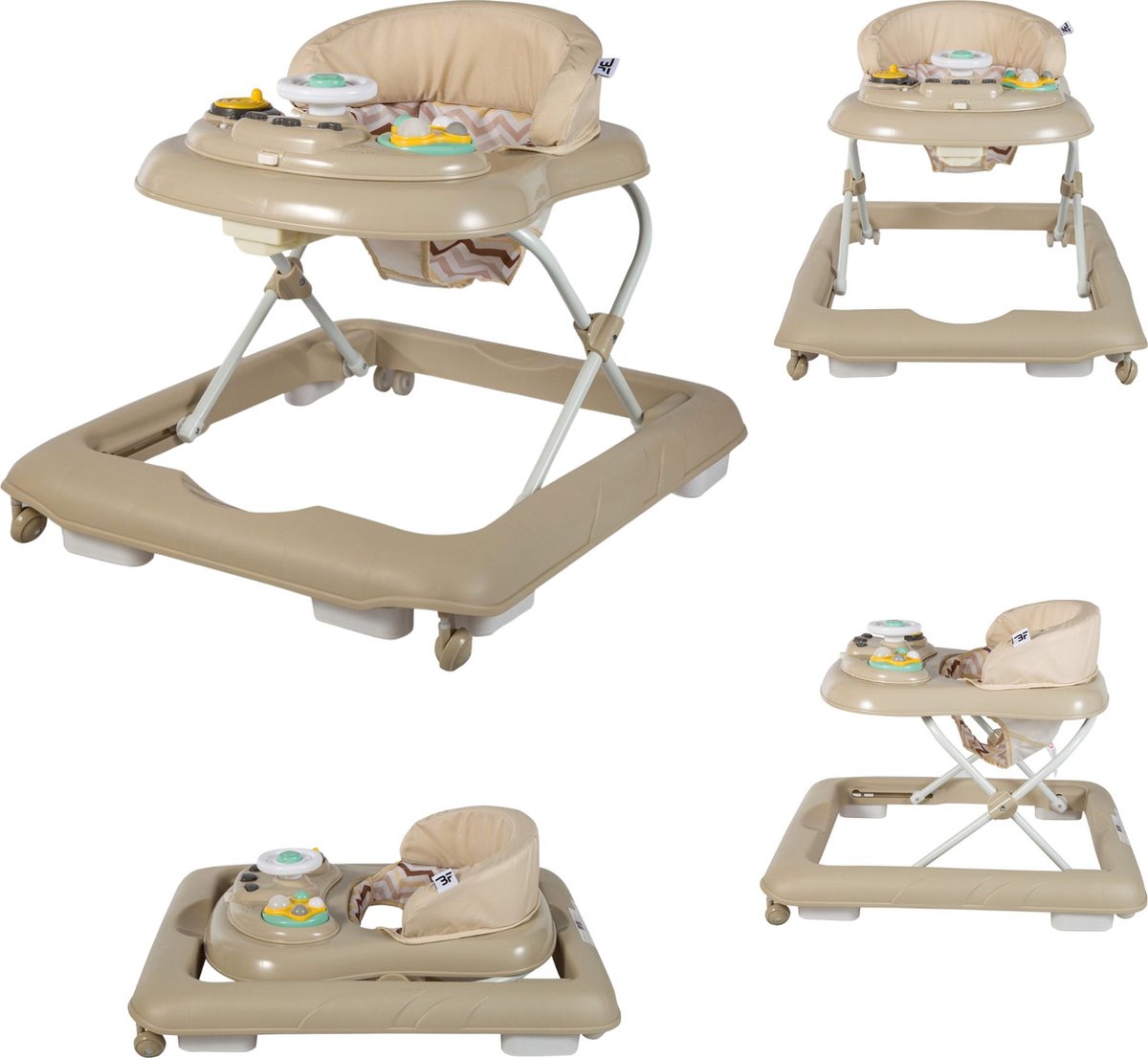 Goedkoopste Bebies First Loopstoel Taupe
