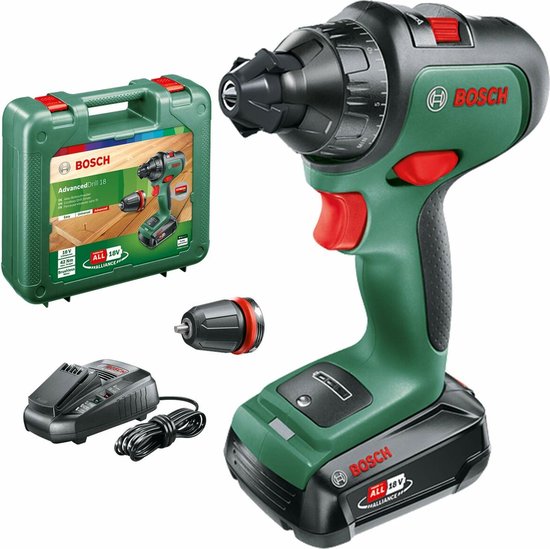 Perceuse sans fil Bosch AdvancedDrill 18 - Avec étui - Avec 1 batterie 18 V et chargeur