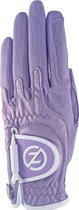 Zero Friction Cabretta Elite leather Women Glove Purple Left Hand One Size (fits all)