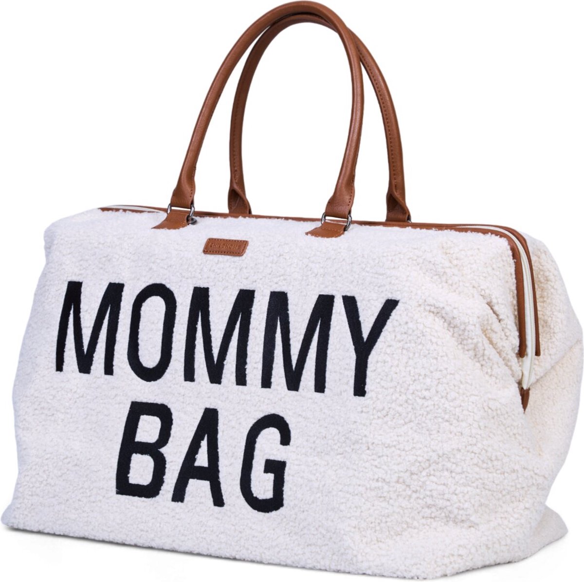 CHILD HOME Mommy Tas Teddy oud wit