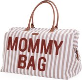 Childhome Mommy Bag® - Sac d'allaitement - Collection Stripes - Nude/ Wit