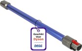 DEGG® - Telescoopbuis Geschikt voor Dyson - Steel, Stang, Zuigbuis - Blauw - Past op: V7, V8, V10, V11 en V15 - Premium Kwaliteit