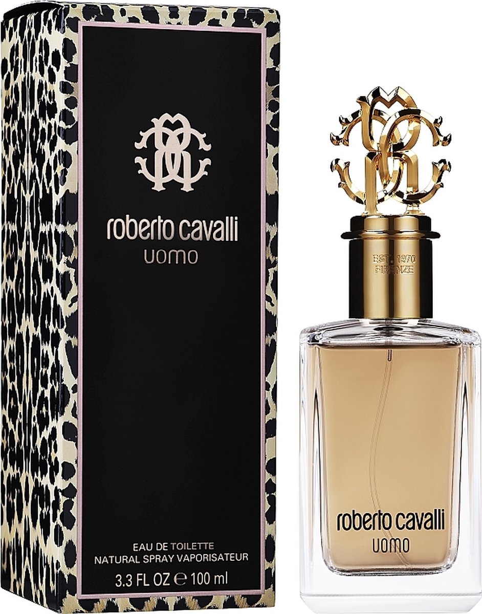 Goedkoopste Roberto Cavalli Uomo - 100 ml - eau de toilette spray - herenparfum