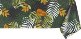 Raved Tafelzeil Jungle  140 cm x  310 cm - Oranje - PVC - Afwasbaar