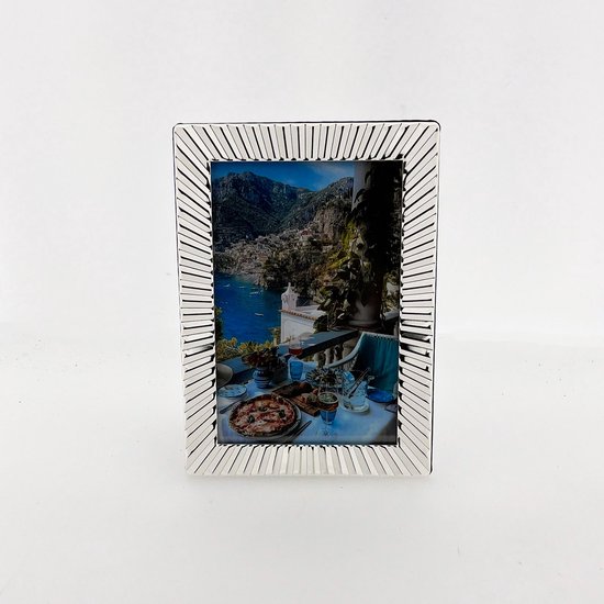 AL - Fotolijst - Zilver - Breed Ribbel - 20 x 25 cm