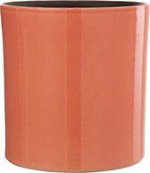 J-Line bloempot Flek - keramiek - roze - large - Ø 25.00 cm