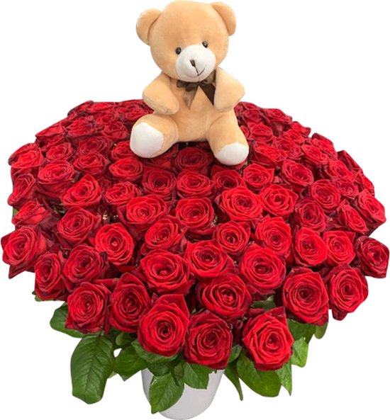Foto: Boeket teddyberen fopartikel teddybeer knuffel