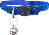 Glitter Halsband voor katten - Blauw