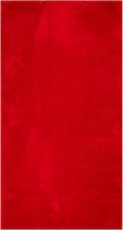 vidaXL - Vloerkleed - HUARTE - laagpolig - zacht - wasbaar - 60x110 - cm - rood