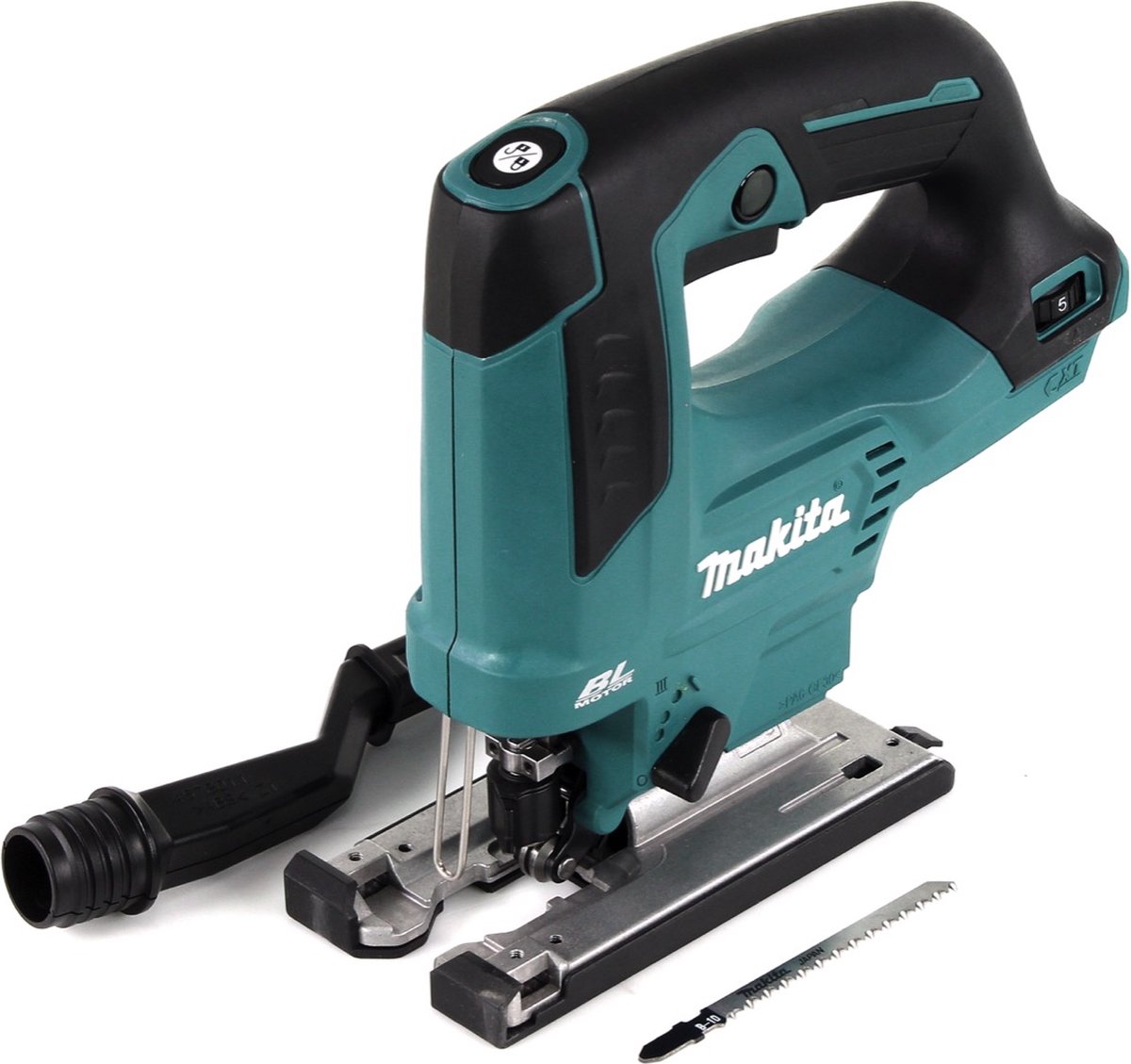 Makita JV103DZ 10.8V accu decoupeerzaag body, koolborstelloos thumbnail 5
