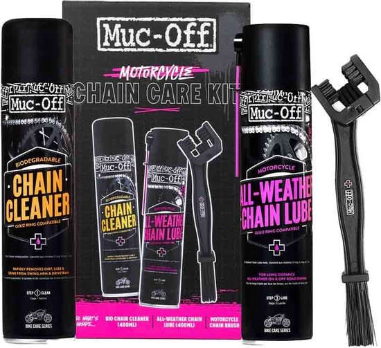 Foto: Muc off chain care kit motor ketting onderhoud set