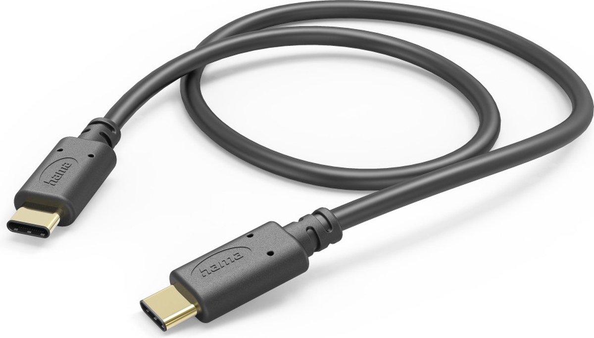 HAMA 201591 USB-C-kabel 1.5m Zwart USB-kabel 1,5 m multicolor