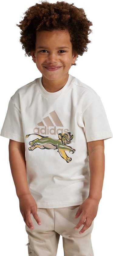 adidas Sportswear adidas Disney Lion King T-shirt - Kinderen - Wit- 92