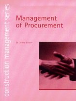 Management Of Procurement (Construction Management Series) (