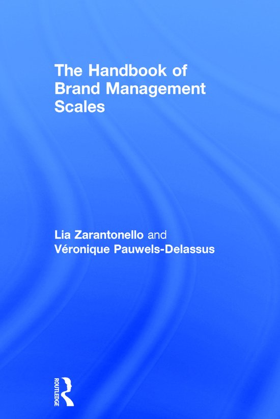 The Handbook of Brand Management Scales - cover