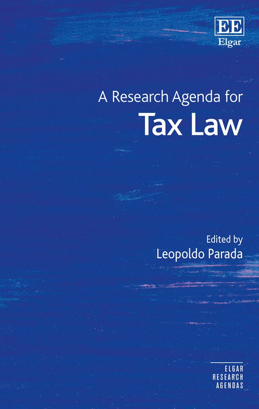 Elgar Research Agendas-A Research Agenda for Tax Law - cover