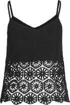 Vila Top Vidan S/l Singlet Top 14097407 Black Beauty Dames Maat - L