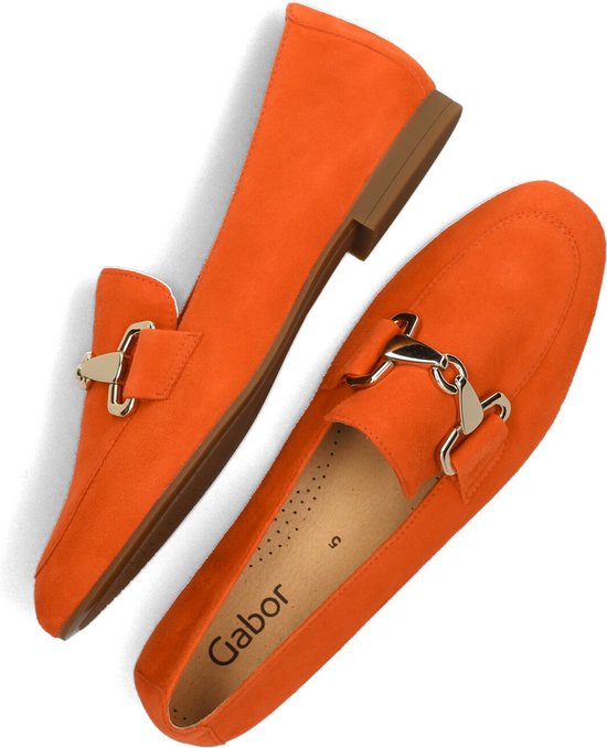 Gabor 211 Mocassins - Chaussures à enfiler - Femme - Oranje - Taille 35
