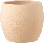 J-Line Cachepot Enya Ceramique Beige Xlarge