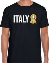 T-shirt de déguisement pour homme Bellatio Decorations – Italy– noir – supporter – soirée à thème – Italie L