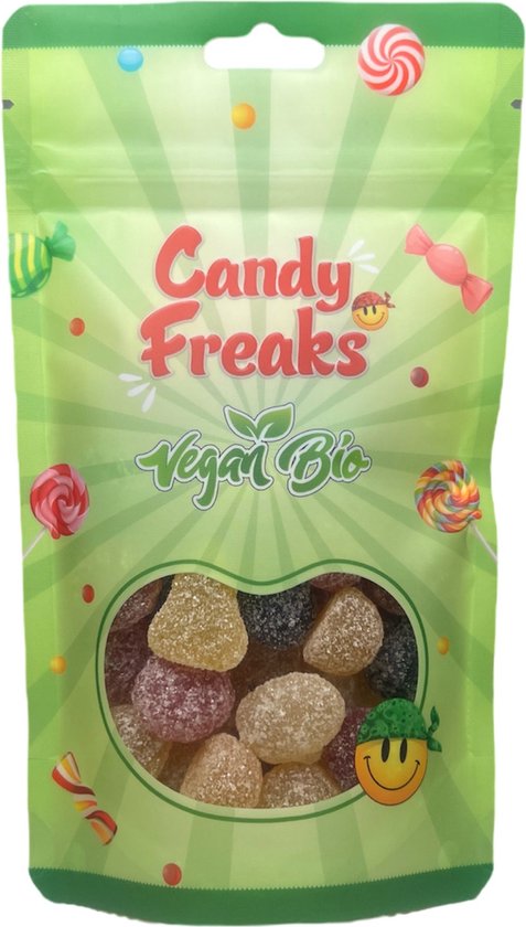 Candy Freaks Extra Zure Fruit Salade - 150 gram - Vegan - Snoep - Biologisch - Vegetarisch - Gelatinevrij - Lactosevrij - Halal
