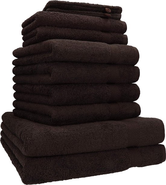 American Bath Towels, 2 washandjes, 2 handdoeken, 2 badhanddoeken, zacht en absorberend 600 GSM Premium Hotel & Spa kwaliteit 6-delige echt Turkse katoenen badkamer handdoek set, donkerbruin American Bath Towels, 2 washandjes, 2 handdoeken, 2 badhanddoeken, zacht en absorberend 600 GSM Premium Hotel & Spa kwaliteit 6-delige echt Turkse katoenen badkamer handdoek set, donkerbruin