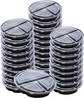 Pak Van 30-3 Compartiment Meal Prep Containers - Food Storage Bakjes Met Luchtdichte Deksels Herbruikbare - Stapelbare BPA-vrije Magnetron, Vriezer en Vaatwasserbestendig