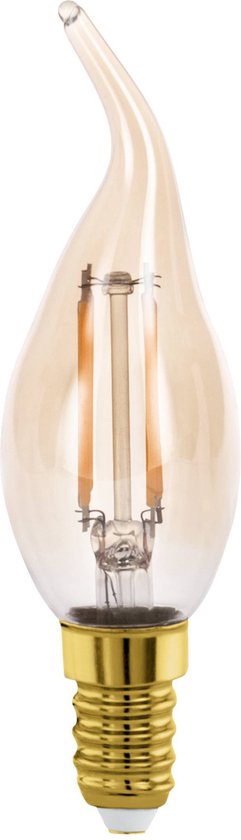 EGLO LED Lamp - E14 - 12 cm - Amber - 2200K