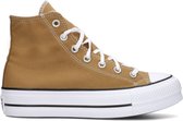 Converse Chuck Taylor All Star Lift Platform Hoge sneakers - Dames - Bruin - Maat 40