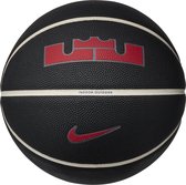 Nike Lebron James All Court 8P 2.0 Ball N1004368-097, Unisex, Zwart, basketbal, maat: 7