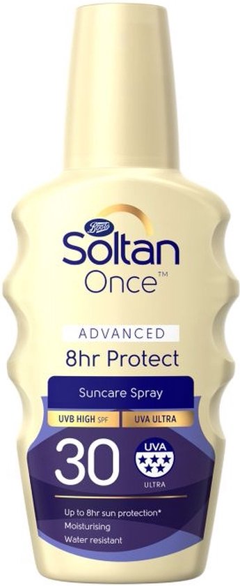 Soltan Once Zonnebrand Advanced 8U Protect Spray SPF30