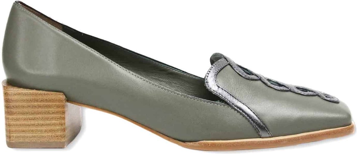 Mangará Cordia Dames schoenen - Premium Leer - Groen - Maat 41