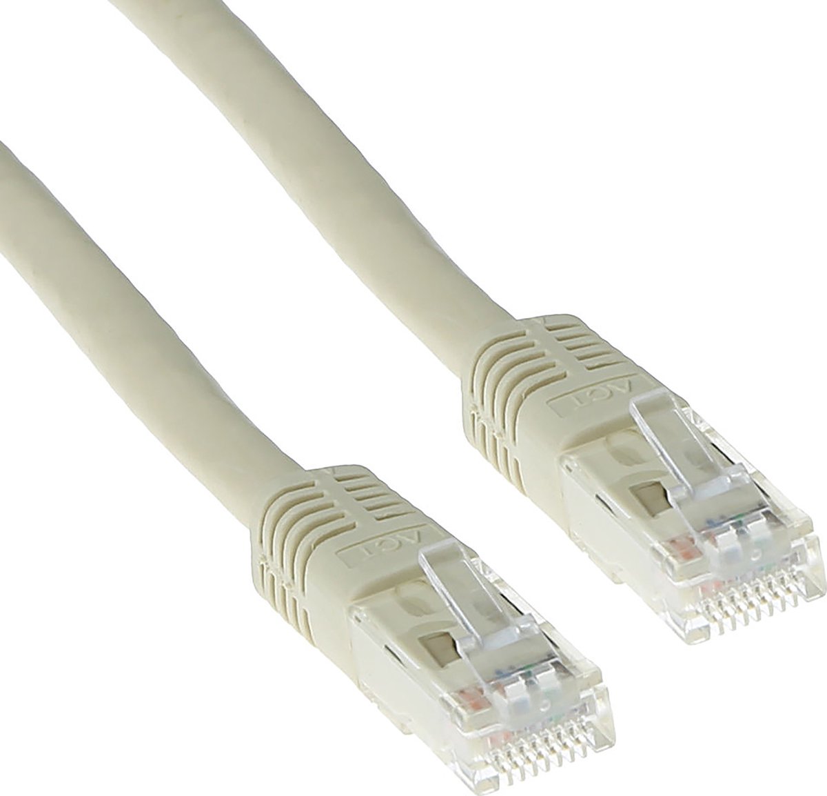 Image of ACT Ivoor 0,5 meter U/UTP CAT6 patchkabel met RJ45 connectoren IB8400