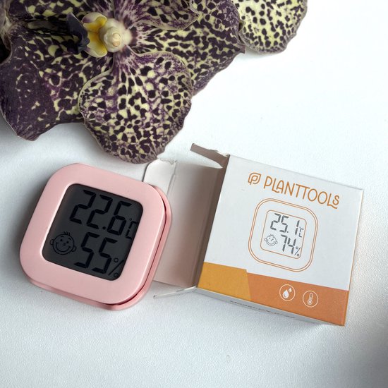 Temperatuur- En Vochtigheidsmeter – Digitaal, Draagbaar, Met LCD-scherm, Nauwkeurig Tot ±2% RV, Geschikt Voor Babykamer, Kelder, Woonkamer En Kantoor