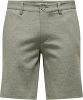 Only & Sons Broek Onsmark 0209 Melange Shorts Noos 22028247 Olive Night Mannen Maat - L