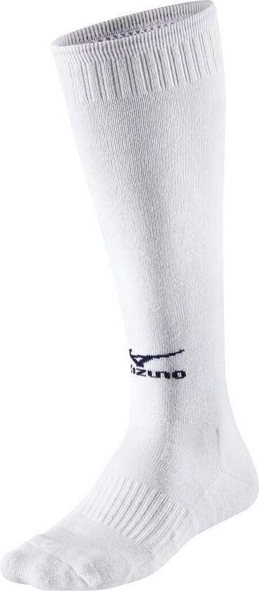 MIZUNO - comfort v sock long - wit combi