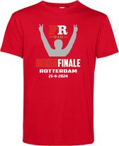 T-shirt Bekerfinale 2024 | Feyenoord Supporter | Shirt Bekerfinale | Rood | maat XL
