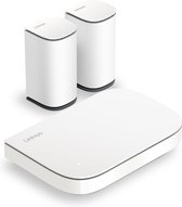 Linksys Velop Micro Mesh 6 - Dual-band - Mesh WiFi 6-systeem - 3-pack - Wit