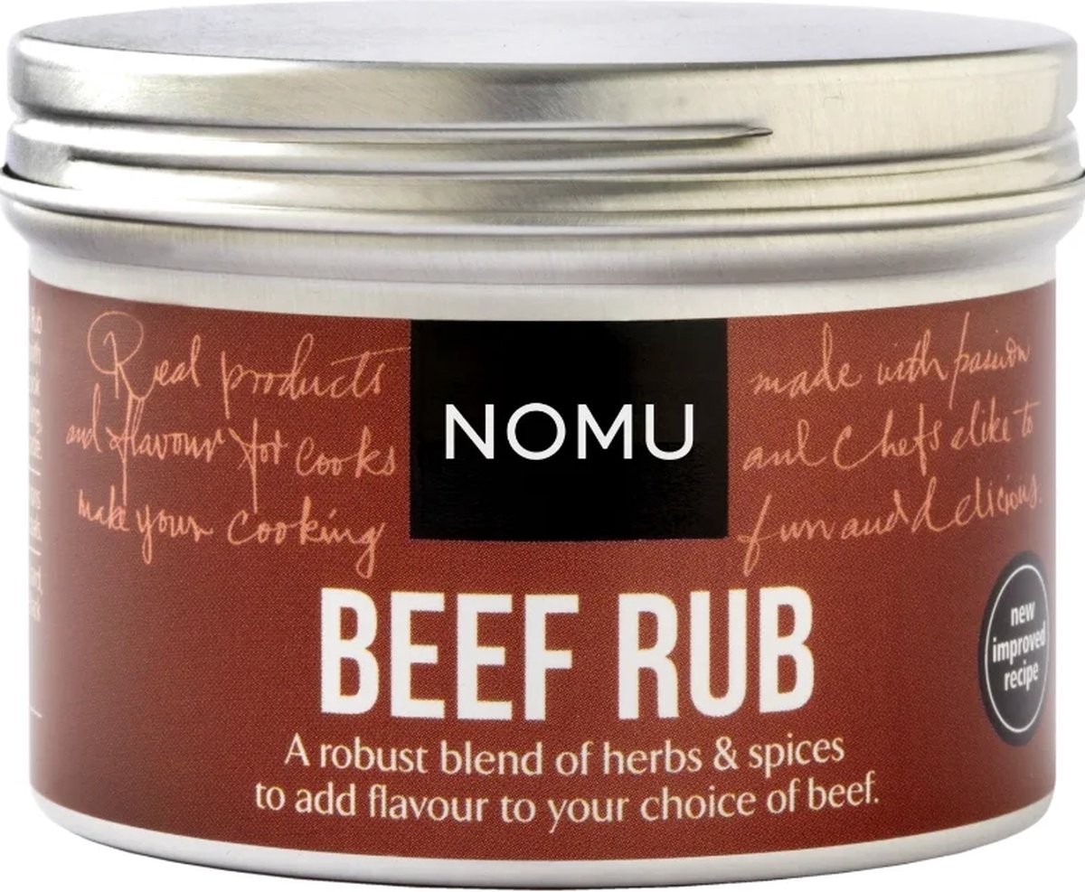 Goedkoopste NOMU | beef rub | 50 gr