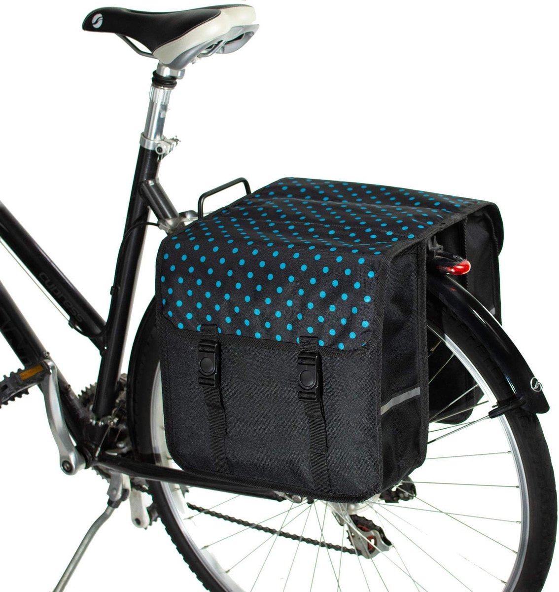 Dubbele Fietstas - Waterdicht / VEEL BAGAGERUIMTE - fietsen winkelen