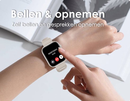 Let Op Type!! E58 0 96 Inch IPS Kleurenscherm SmartWatch IP67 Waterdicht Ondersteuning Bel Herinnering Heart Rate Monitoring Bloeddruk Monitoring Slaapbewaking Bloed Zuurstof Bewaking Blauw