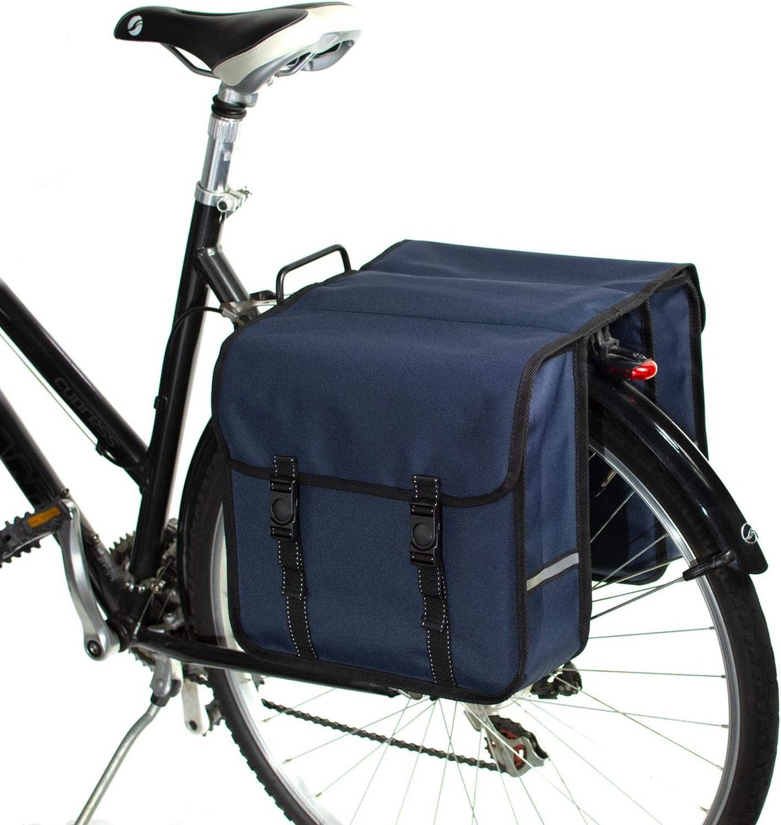 Dubbele Fietstas - Waterdicht / VEEL BAGAGERUIMTE - fietsen winkelen