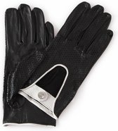 Laimbock geperforeerde handschoenen Townsville zwart-wit - 8