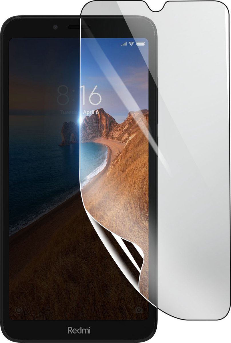 3mk, Geschikt voor Xiaomi Redmi 7a, Schokbestendige Hydrogel Screenprotector, Transparant