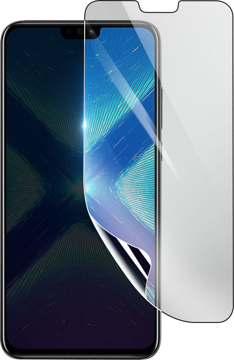 3mk, Geschikt voor Honor 8X, Schokbestendige Hydrogel Screenprotector, Transparant